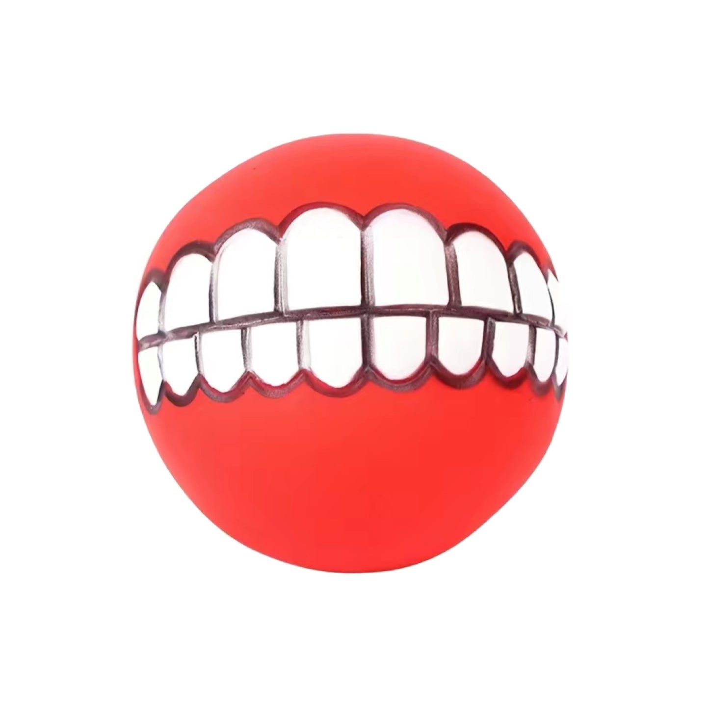Teeth Pattern Dog Ball Toy
