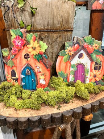 Epoxy Pumpkin Houses by The Round Top Collection