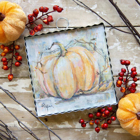 Mini Gallery Orange Bittersweet Pumpkin by The Round Top Collection