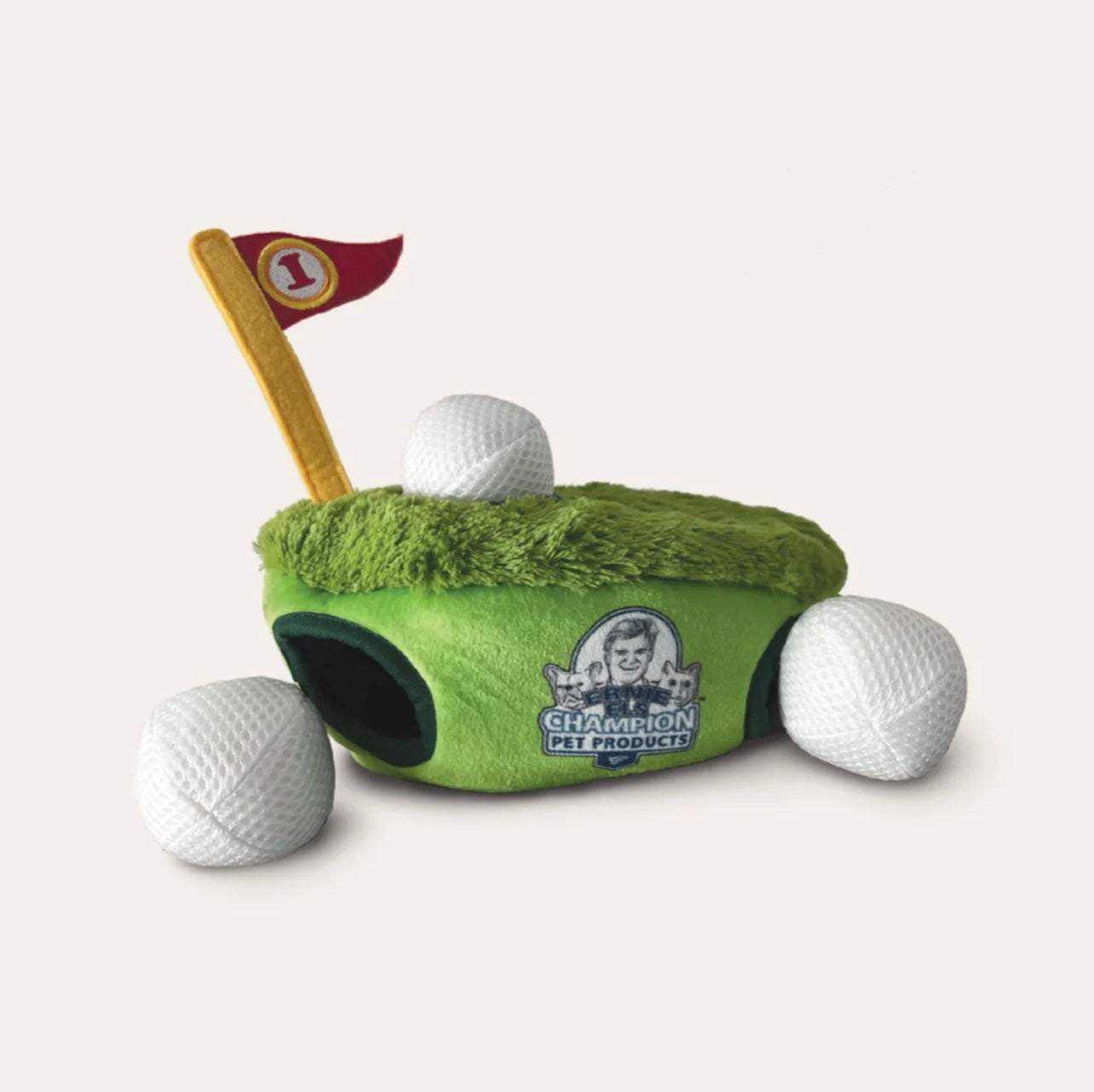 Ernie Els Hide and Seek Plush Dog Toy