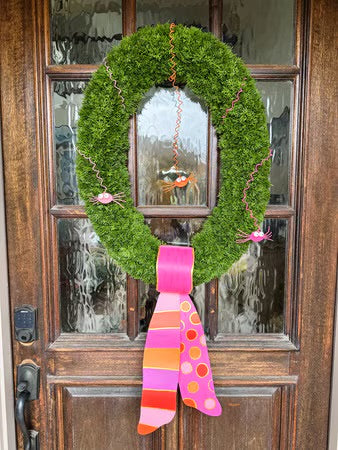 Bright Wreath Ribbon by The Round Top Collection
