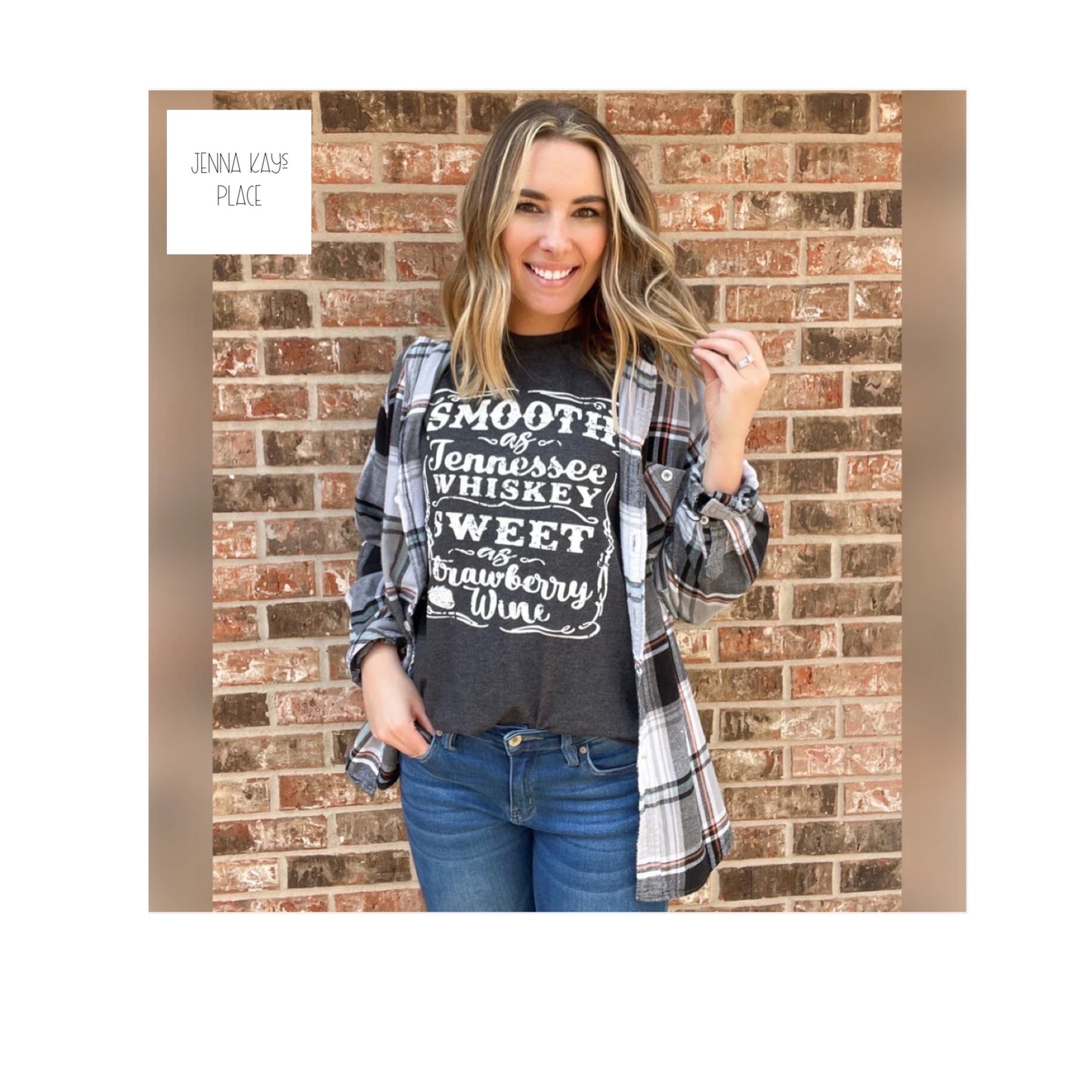 Smooth as Tennessee Whisky Soft Graphic Tee