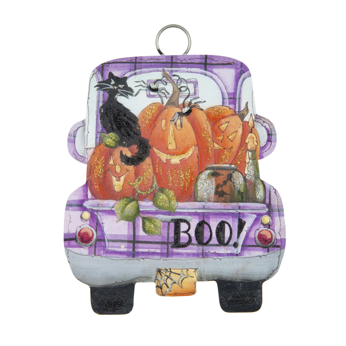 Mini "BOO" Truck Charm by The Round Top Collection