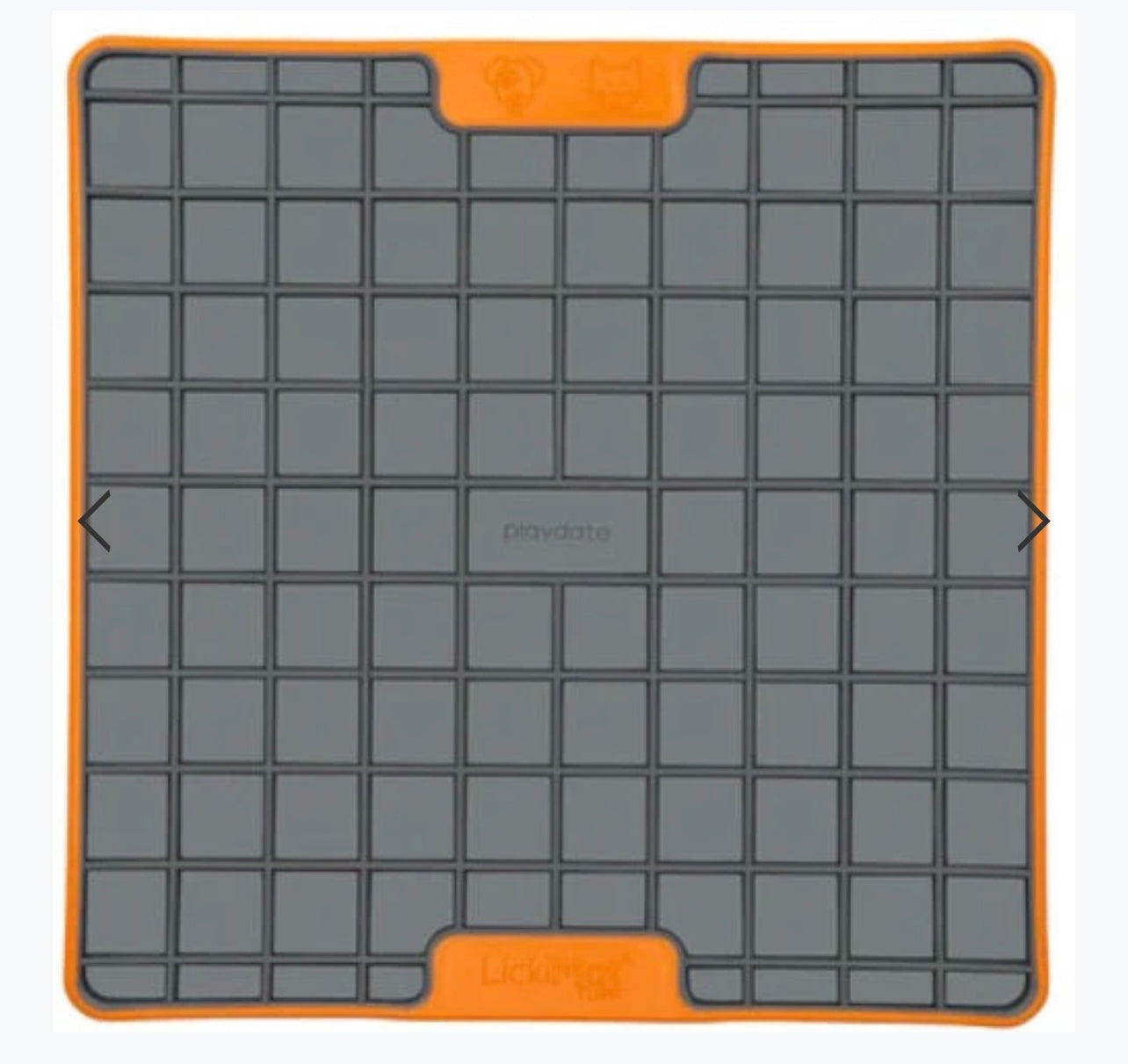 LickiMat TUFF Playdate-Orange