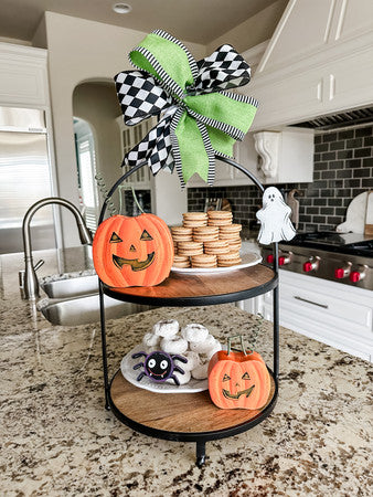 Spider Pumpkin Poke by The Round Top Collection