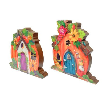 Epoxy Pumpkin Houses by The Round Top Collection