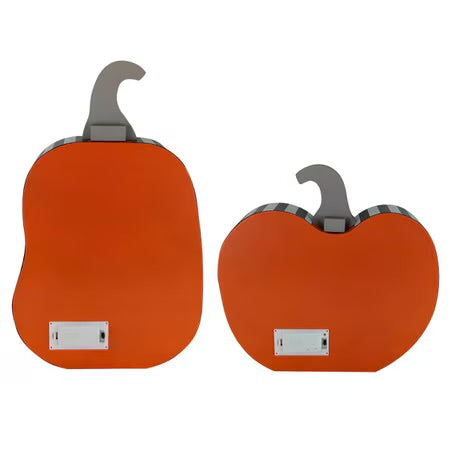 Orange Jack O Lanterns with LED Lights by The Round Top Collection