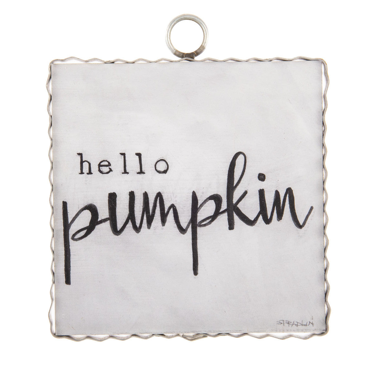 "Hello Pumpkin" Mini Print by The Round Top Collection