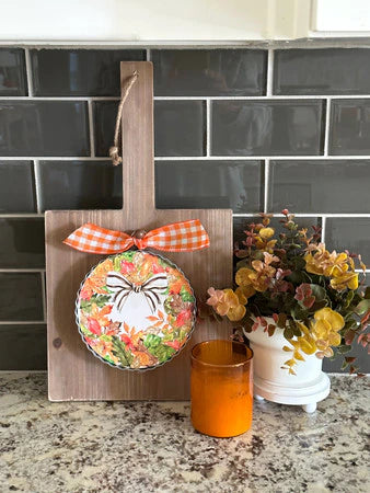 Mini Gallery Fall Wreath by The Round Top Collection