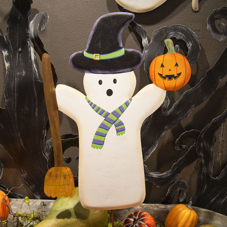 Witch Ghost with Broom