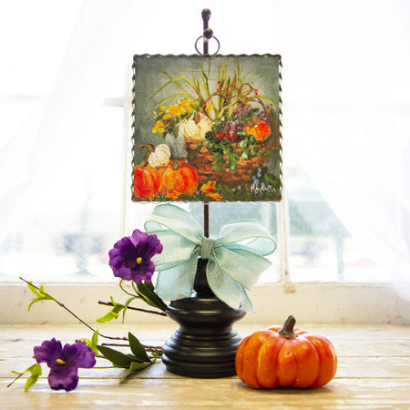 Mini Fall Basket Print by The Round Top Collection