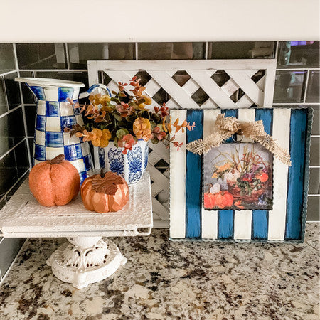 Mini Fall Basket Print by The Round Top Collection