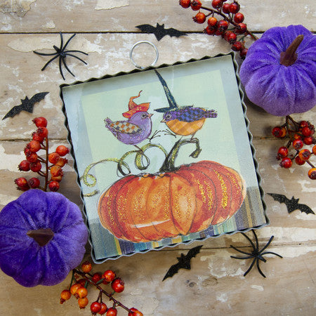 Mini Fall Witch Birds Print by The Round Top Collection