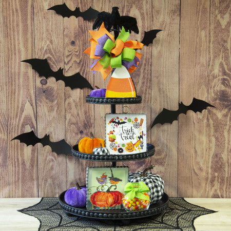 Mini Fall Witch Birds Print by The Round Top Collection