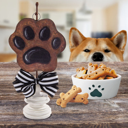 Dog Paw Charm by The Round Top Collection