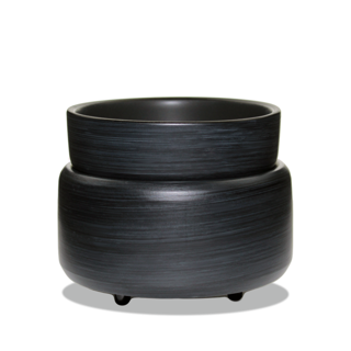 2-in-1 Candle Warmer in Stone Black