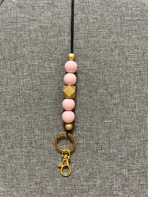 Pink Lanyard by Lanyard Lovebirds