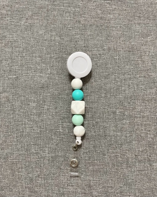 Mermaid Hex Badge Reel by Lanyard Lovebirds