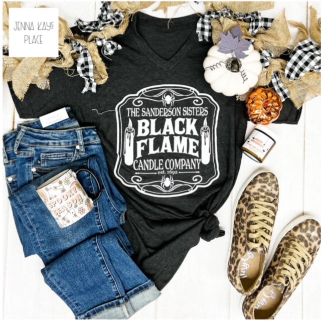 Black Flame Candle Company Soft Graphic Tee