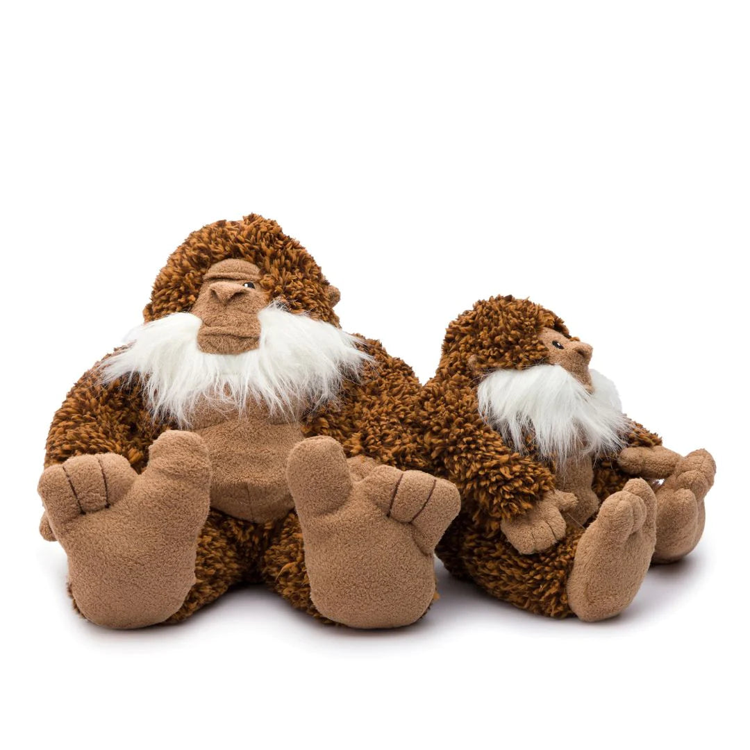 Fluffy Bigfoot Plush Dog Toy by fabdog