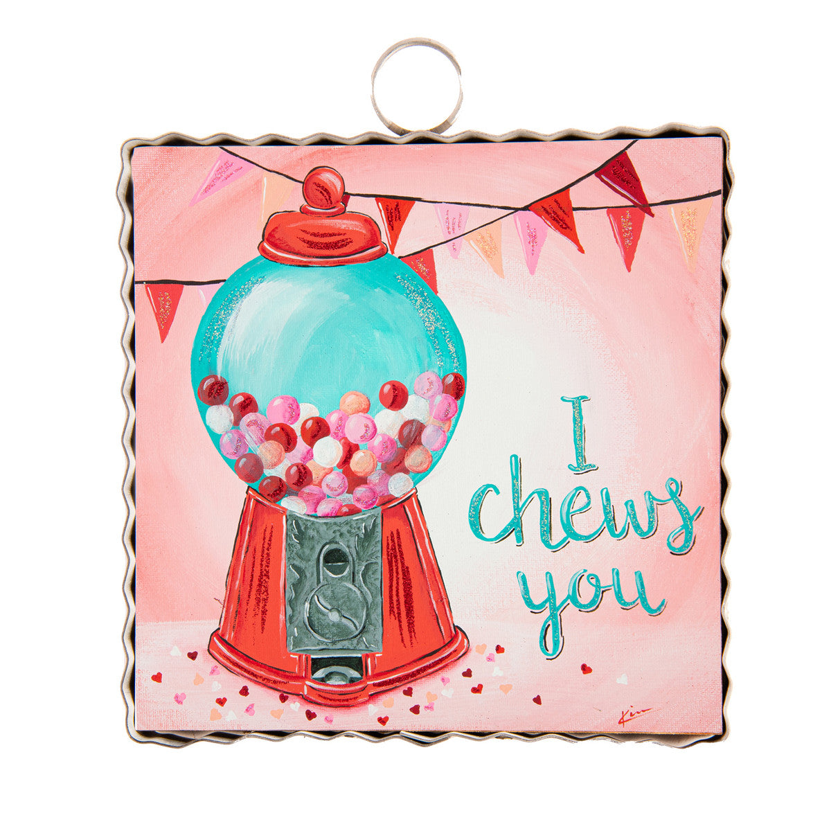 Bubble Gum Love Mini Print by The Round Top Collection