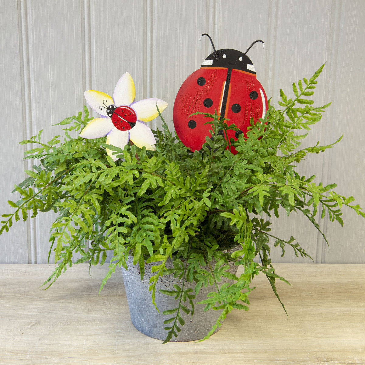 Lady Bug Plant Stake by The Round Top Collection