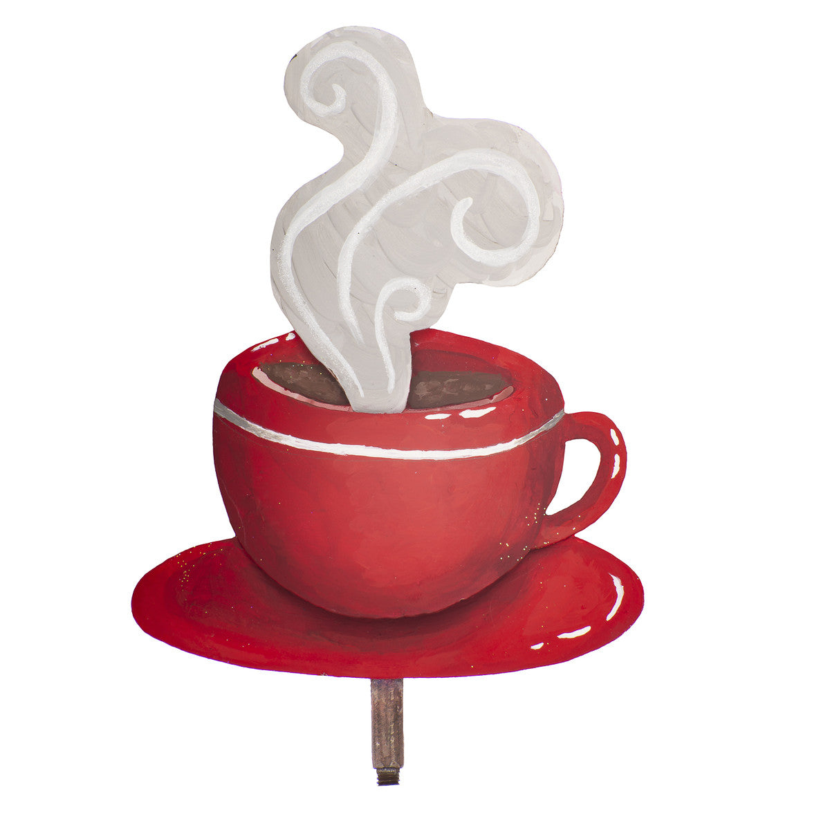 Coffee Cup Finial by The Round Top Collection