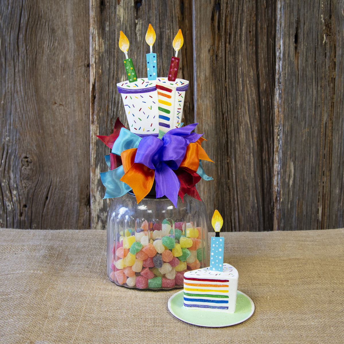 Birthday Cake Finial by The Round Top Collection