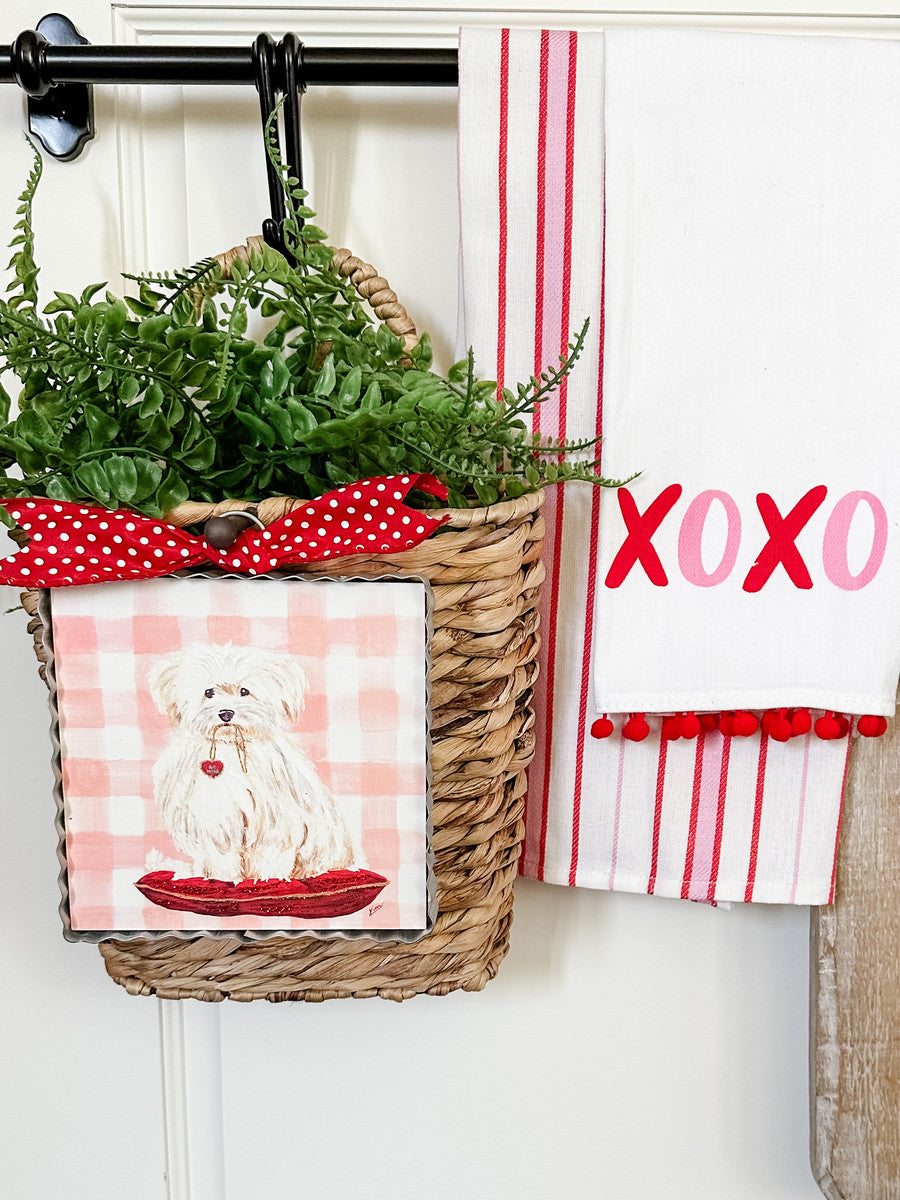 Be Mine Puppy Mini Print by The Round Top Collection