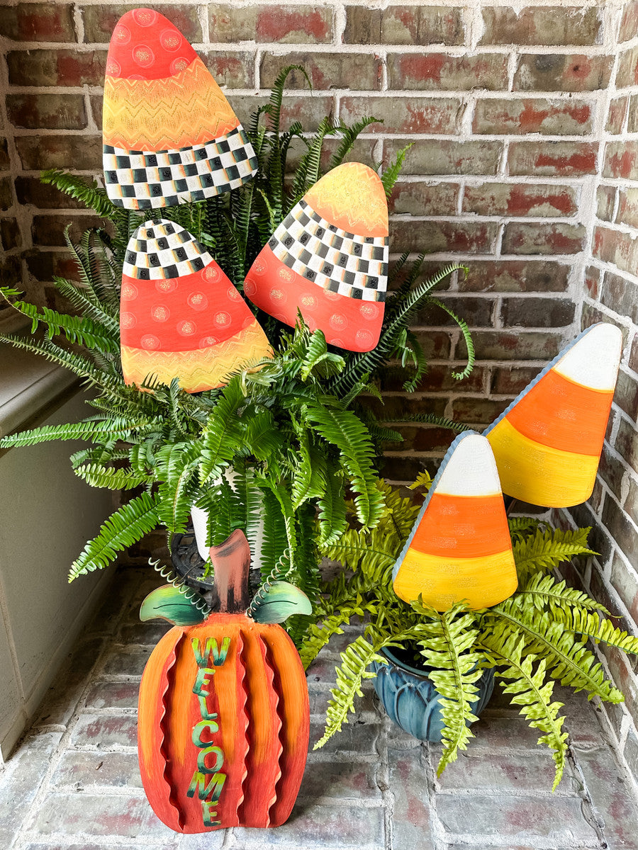 Glittered Candy Corn by The Round Top Collection