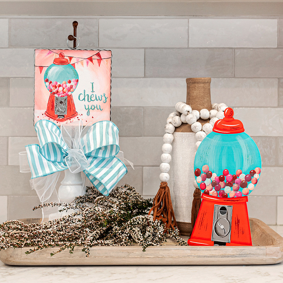 Bubble Gum Love Mini Print by The Round Top Collection
