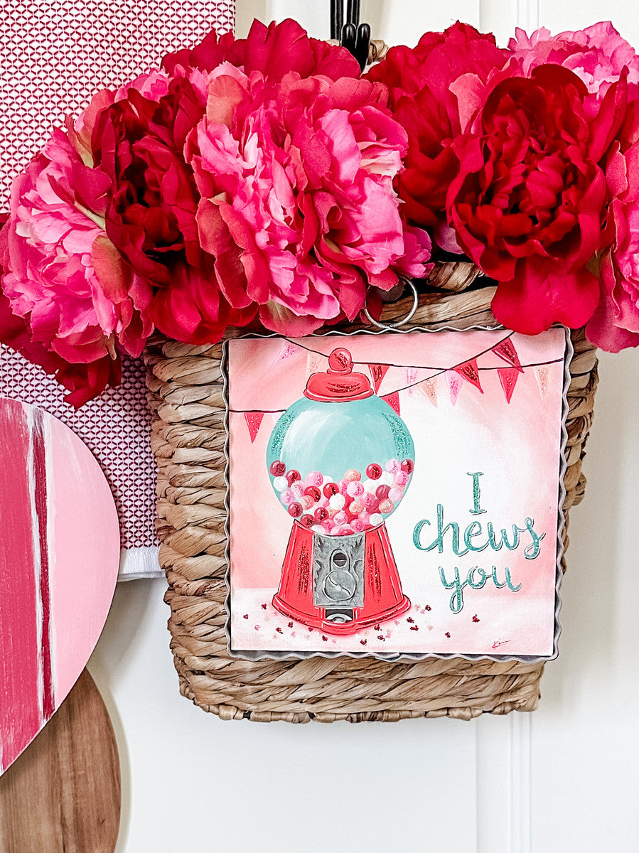 Bubble Gum Love Mini Print by The Round Top Collection