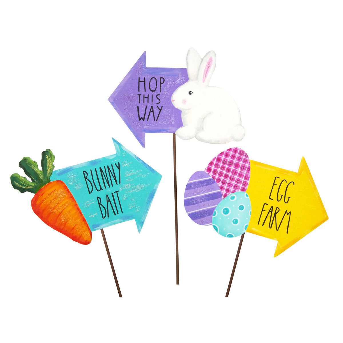 Easter Icon Arrow Signs by The Round Top Collection