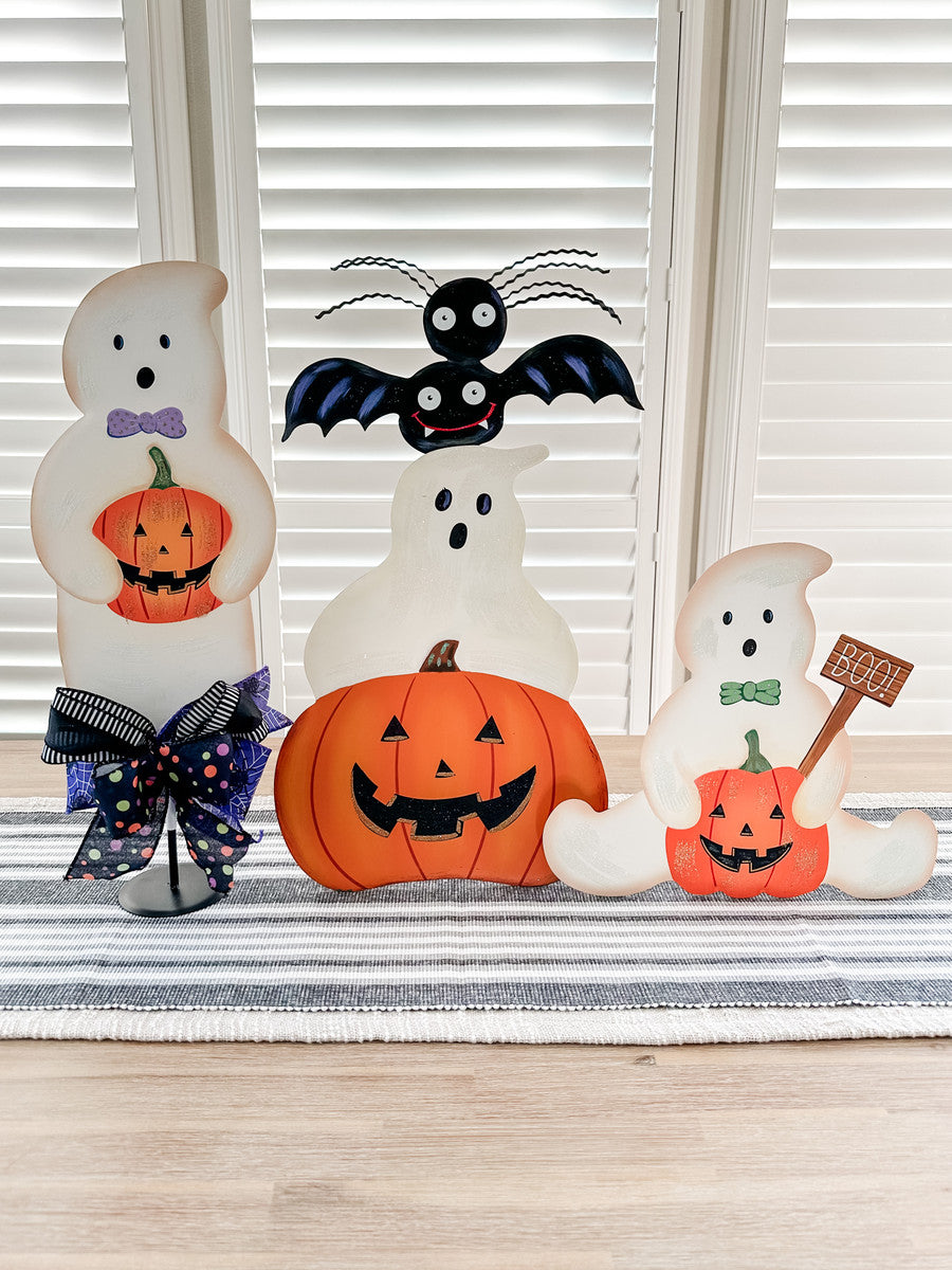 Boo Bow-Tie Ghost by The Round Top Collection