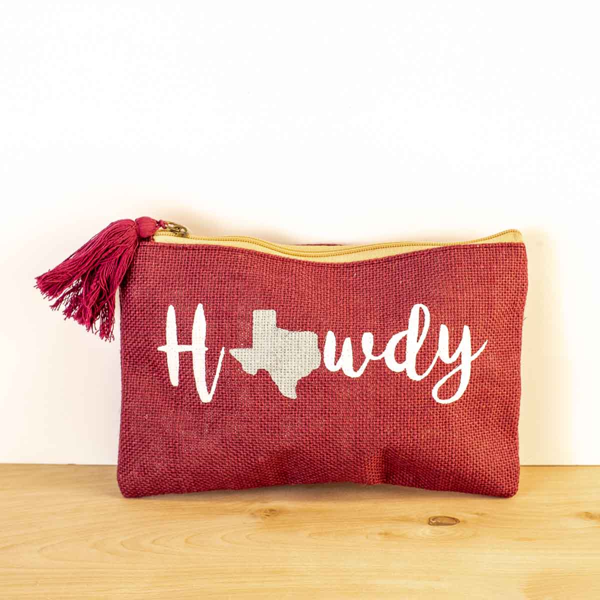 Howdy Cosmetic Bag by The Royal Standard