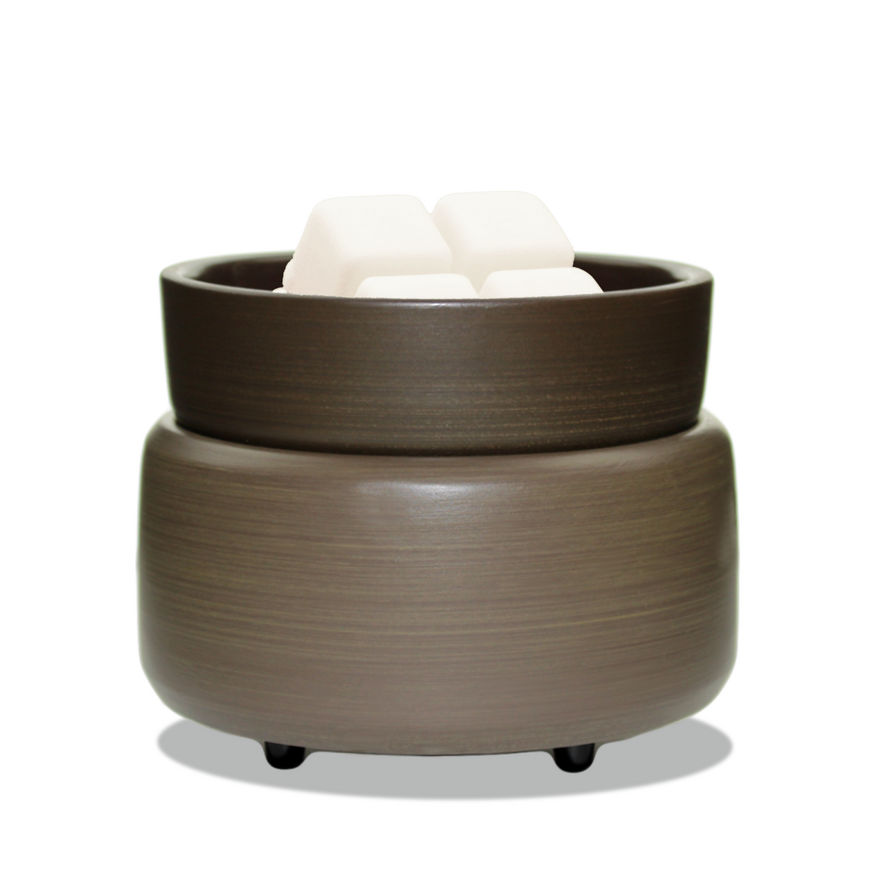 2-in-1 Candle Warmer in Stone Mocha
