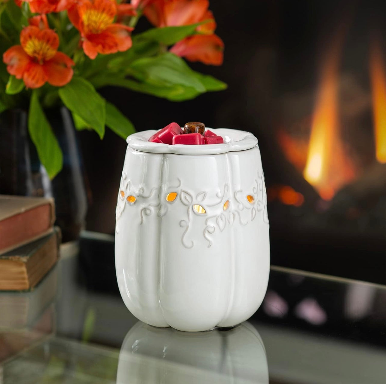 White Pumpkin Wax Melts Warmer