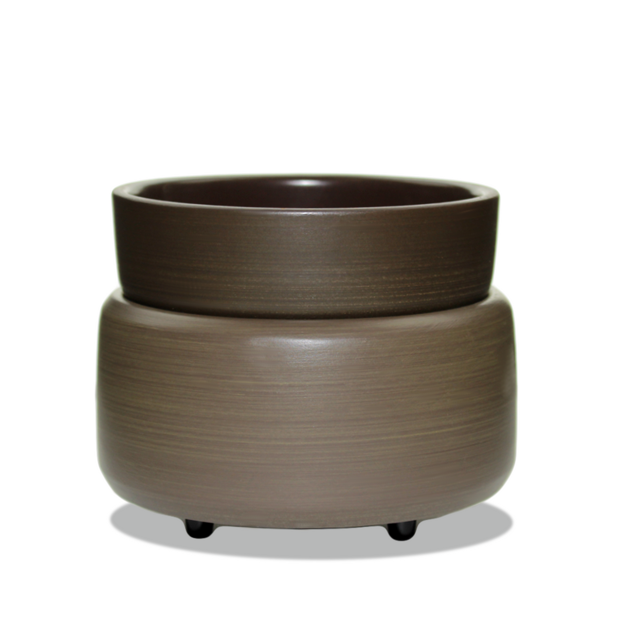 2-in-1 Candle Warmer in Stone Mocha