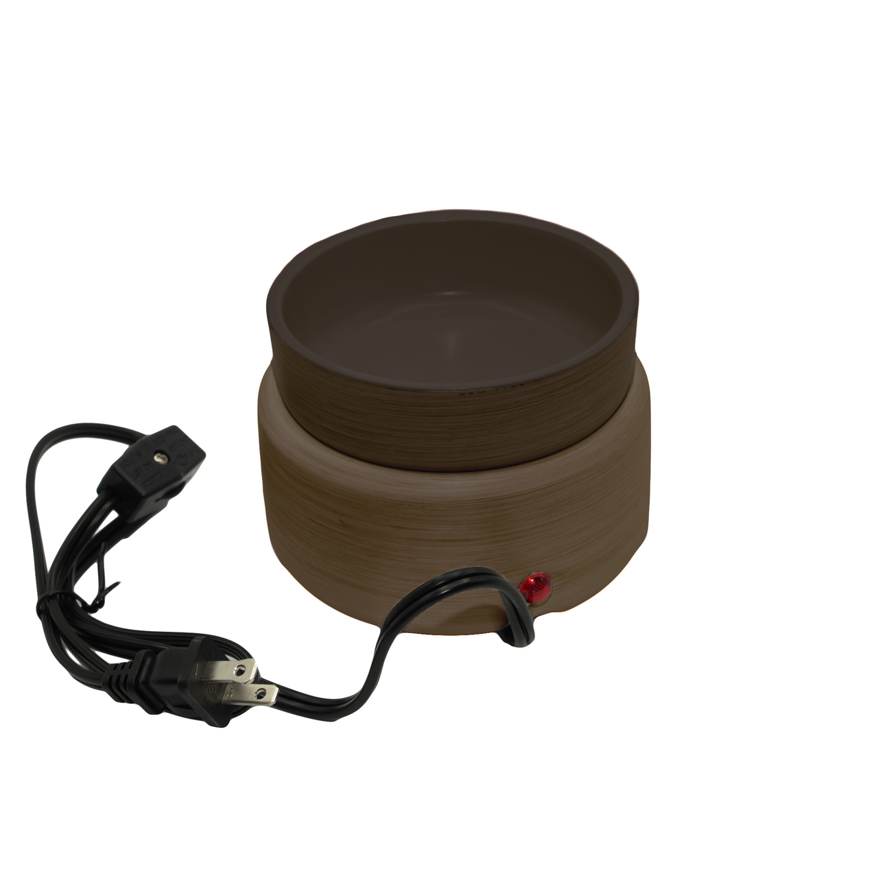 2-in-1 Candle Warmer in Stone Mocha
