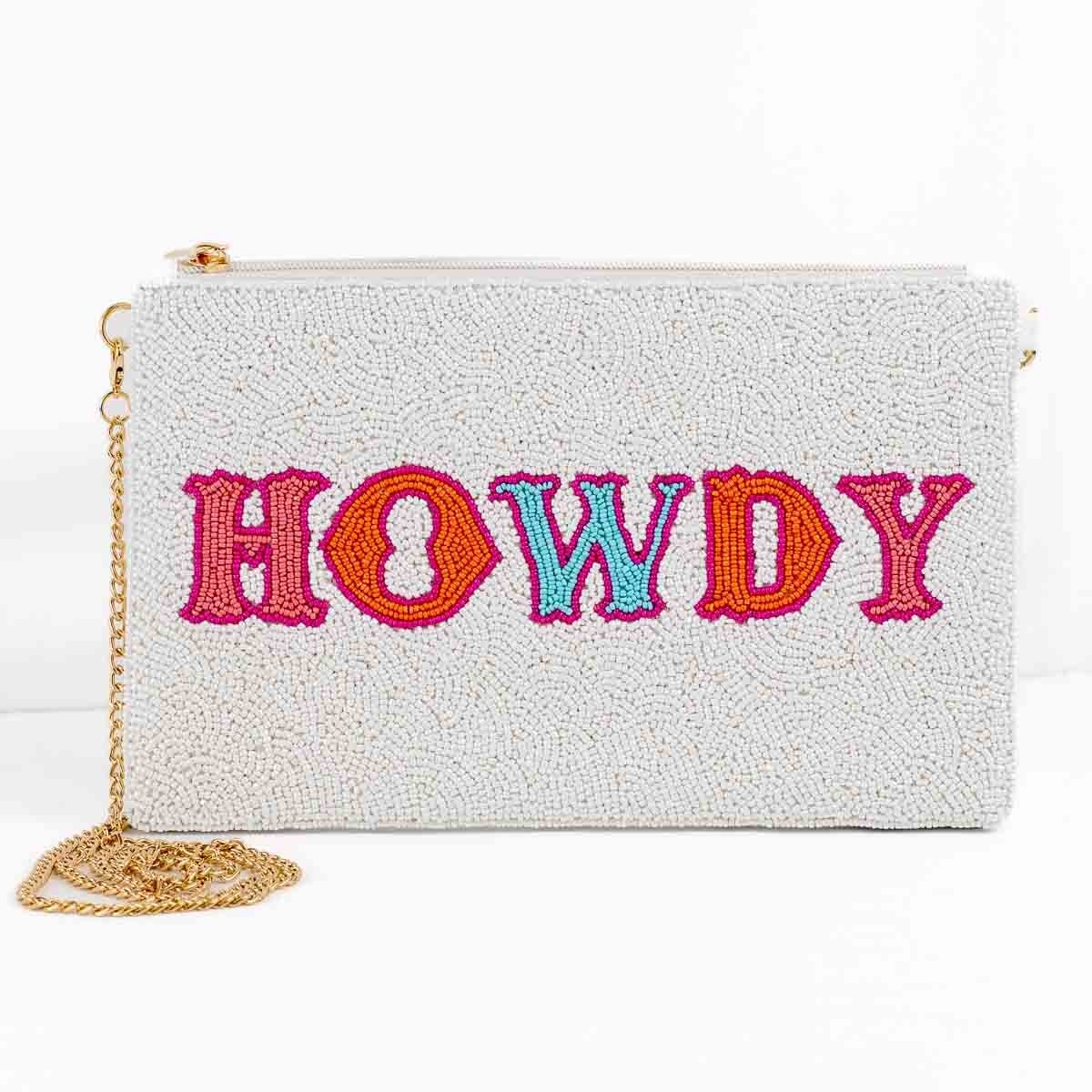 HOWDY Beaded Crossbody