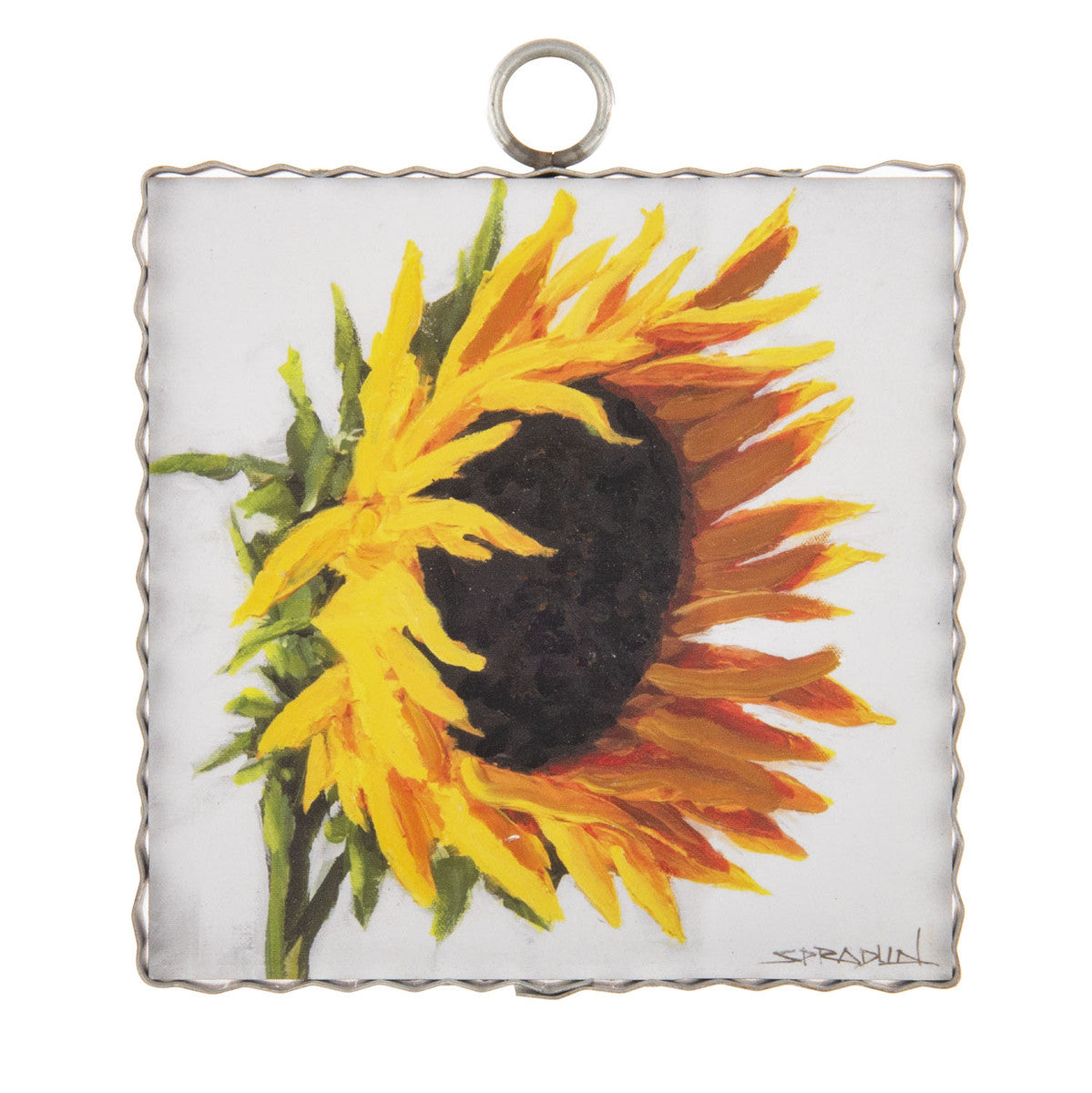 Harvest Sunflower Mini Print by The Round Top Collection