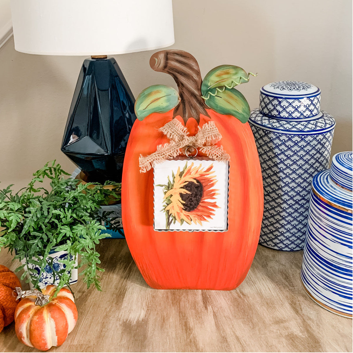 Harvest Sunflower Mini Print by The Round Top Collection