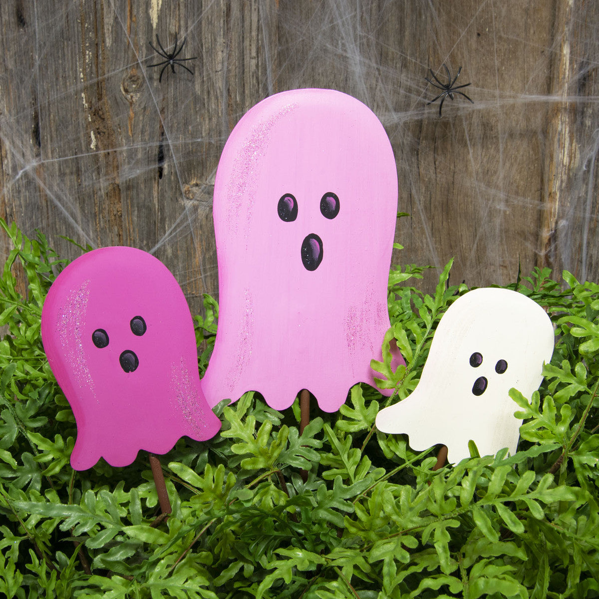 Pink Ghost Stakes by The Round Top Collection