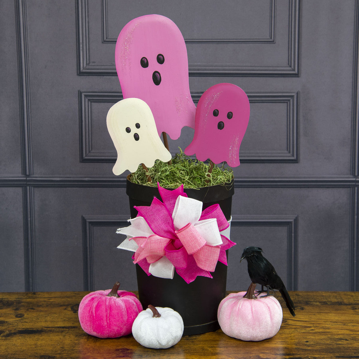 Pink Ghost Stakes by The Round Top Collection