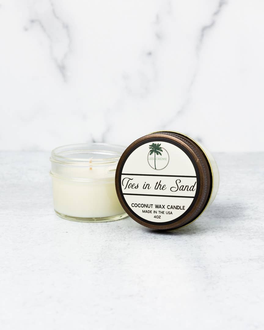 Toes in the Sand Organic Coconut Wax Candle