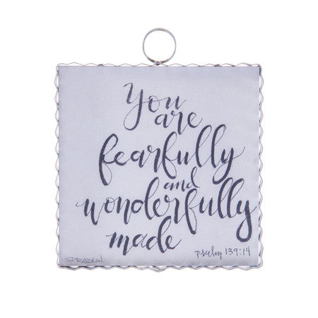Mini Psalm 139:14 Print by The Round Top Collection
