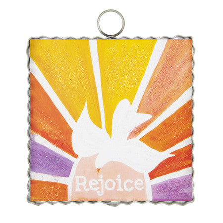 Mini Rejoice Print by The Round Top Collection