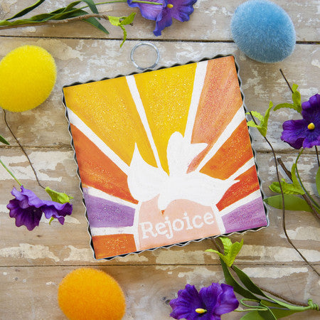 Mini Rejoice Print by The Round Top Collection
