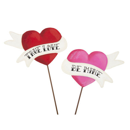 Valentine Banner Hearts by The Round Top Collection