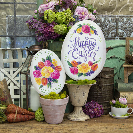 Floral Easter Eggs